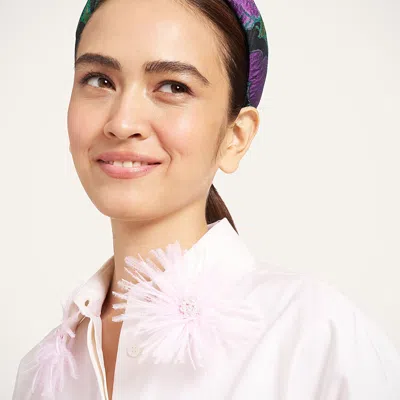 La Doublej Medici Headband In Multi