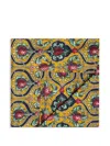 La Doublej Medium Ananas Linen Tablecloth In Yellow