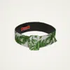 La Doublej Palm-tree Print Belt