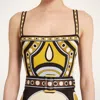 La Doublej Medium Belt In Brown