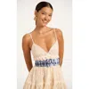 La Doublej Medium Belt 6cm In Blue