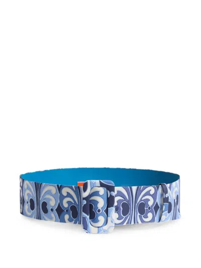 La Doublej Medium Belt 6cm In Multi