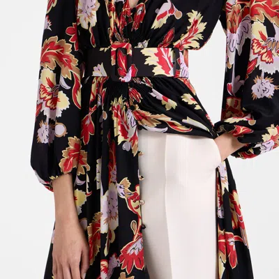 La Doublej Medium Belt In Lark Black