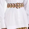 La Doublej Medium Belt In Melty Pink