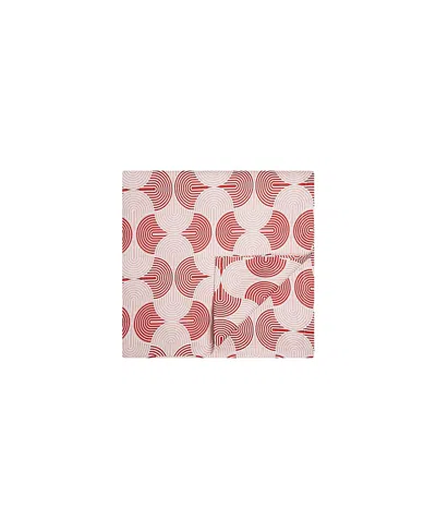 La Doublej Medium Tablecloth, 71" X 110" In Pink