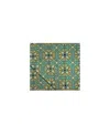 La Doublej Medium Tablecloth, 71" X 110" In Green