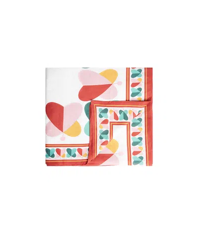 La Doublej Medium Tablecloth, 71 X 110 In Multi