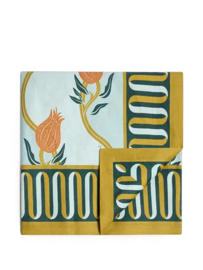 La Doublej Melograno Placee Tablecloth In Multi