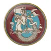 La Doublej Decorative Plate In Bordeaux