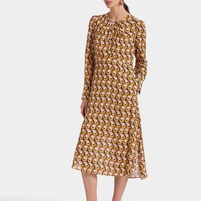 La Doublej Midi Eve Dress In Melty Pink