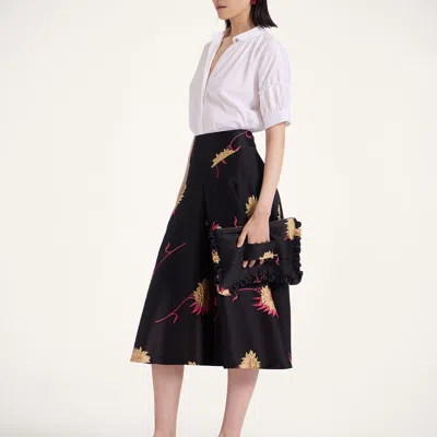La Doublej Milano Skirt In Derby Black