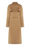 La Doublej La Double J Milano Trench Coat In Brown