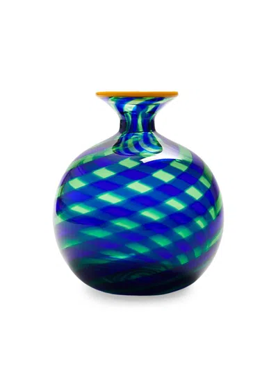 La Doublej Mini Ciccio Vase In Blue