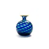 La Doublej Mini Ciccio Vase In Blue
