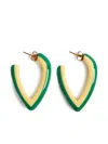 La Doublej Dew Earrings Bicolor Mini