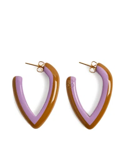 LA DOUBLEJ MINI DEW EARRINGS