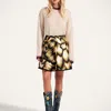 La Doublej Mini Dolce Vita Skirt In Multi