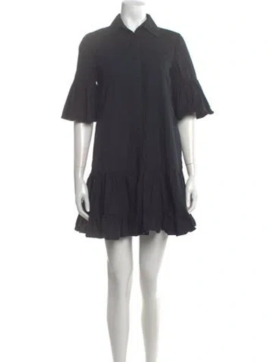 Pre-owned La Doublej Mini Dress In Gray