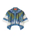 La Doublej Mini Foulard Shirt In Chakra Placee