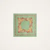 La Doublej Mini Foulard In Green