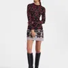 La Doublej Mini Herald Dress In Herald Red