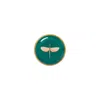 La Doublej Libellula Mini Plate In Libellula Green