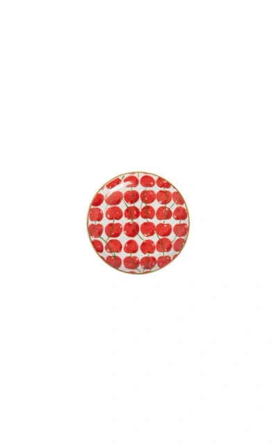 La Doublej Mini Plate In Red