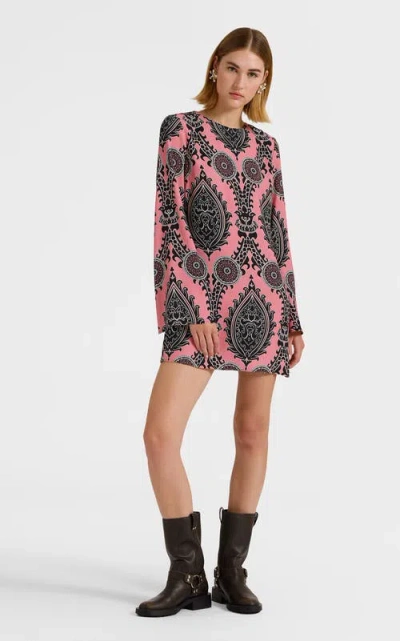 La Doublej Mini Supremes Swing Dress In Multi