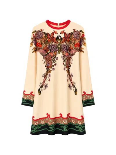 La Doublej Mini Supremes Swing Dress In Multi