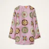 La Doublej Mini Supremes Swing Dress In Pink