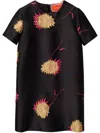 La Doublej Mini Swing Dress In Black