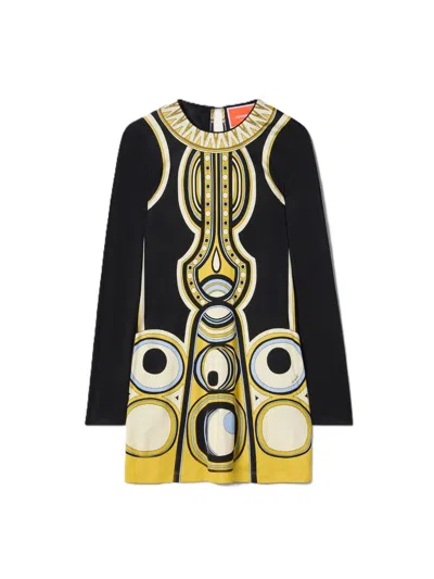La Doublej Mini Swing Dress In Black