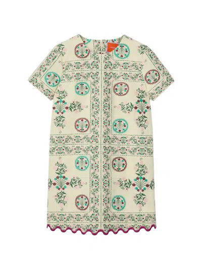 La Doublej Mini Swing Dress In Multi