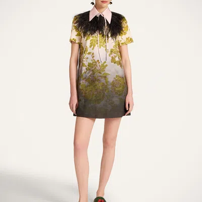 La Doublej Mini Swing Dress In Multi