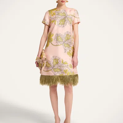 La Doublej Mini Swing Dress In Pink