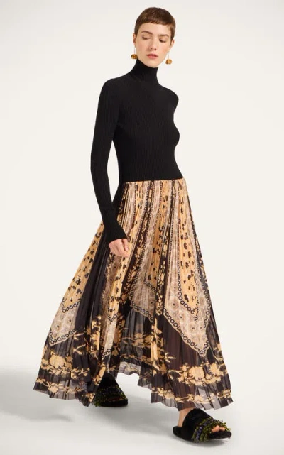 La Doublej Moondance Knit Dress In Multi