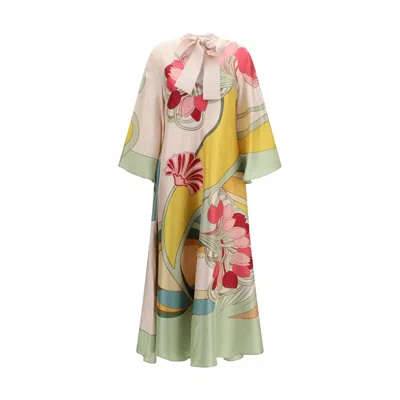 La Doublej Multicolor Silk Casual Dress