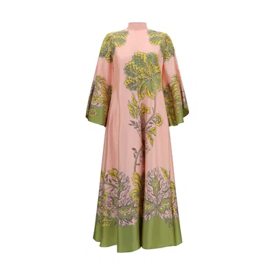 La Doublej Multicolor Silk Casual Dress