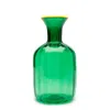 La Doublej Murano Glass Carafe In Green