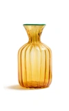 La Doublej Murano Carafe In Solid Amber