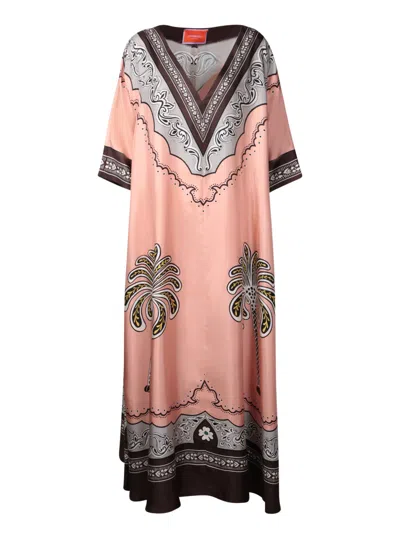 La Doublej Muumuu Dress By La Double J In Multi