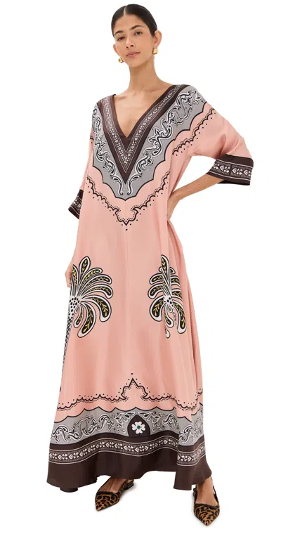 La Doublej Muumuu Dress By La Double J In Multi