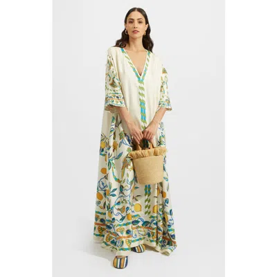 La Doublej Muumuu Dress In Multi