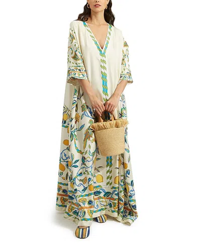La Doublej Muumuu Dress In Multi
