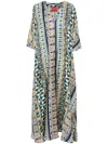 La Doublej La Double J Muumuu Dress In Multi
