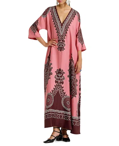 LA DOUBLEJ LA DOUBLEJ MUUMUU DRESS