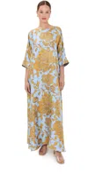 La Doublej Muumuu Dress Round Neck In Tangle