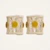 La Doublej Napkin Rings Set Of 2 In Yellow