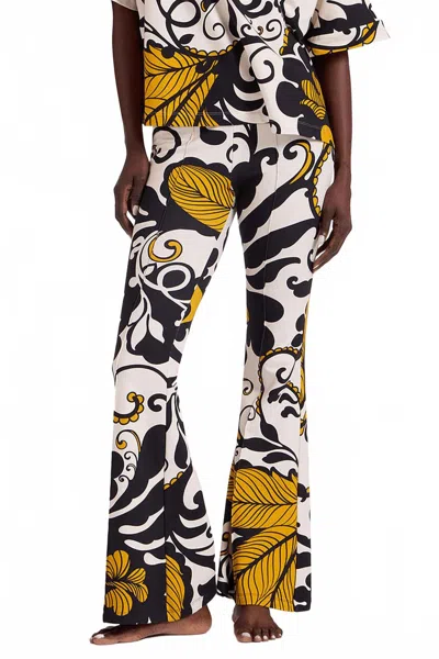 La Doublej New Meditation Pants In Marea Black In Multi