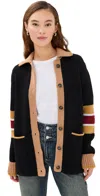 La Doublej No Fuss Cardigan In Black